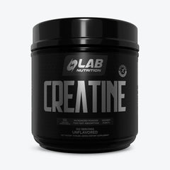 LAB NUTRITION GOL creatine micronized powder unflavored bottle close-up for easy daily mixing