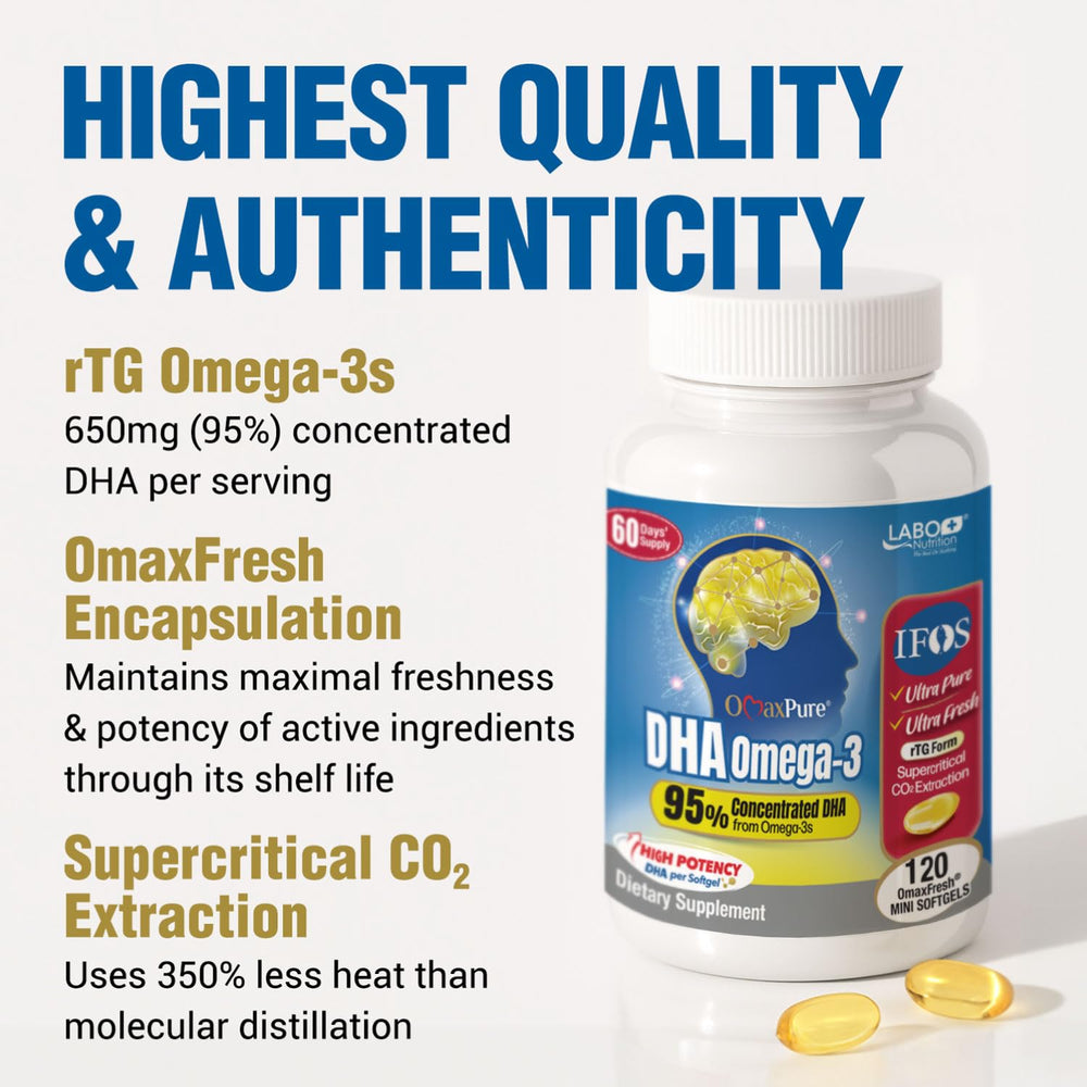 LABO Nutrition OmaxPure wild-caught sourcing emphasizing purity and sustainability.