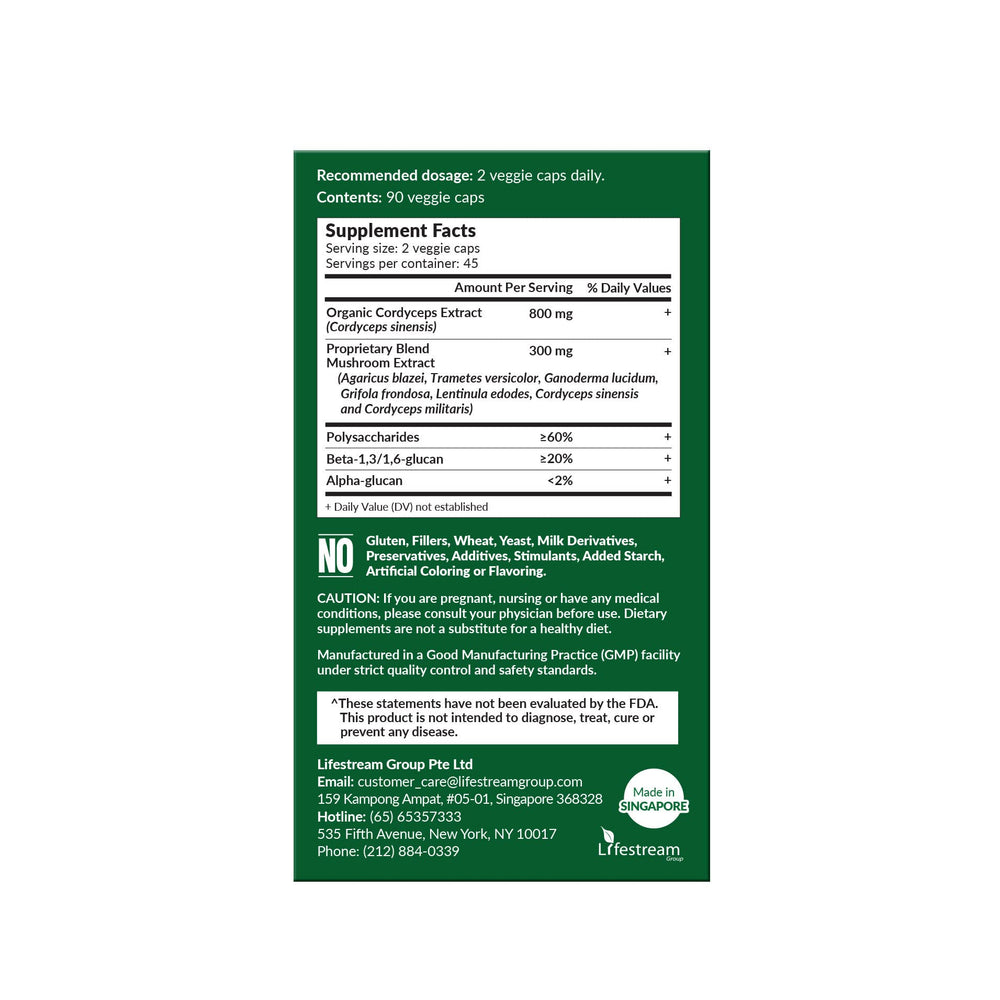 LABO Nutrition Bioactive Cordyceps Ultra serving scoop demonstrates easy dosage
