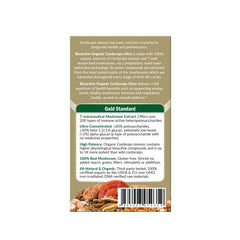 LABO Nutrition Bioactive Cordyceps Ultra capsule close-up suggests convenient daily intake