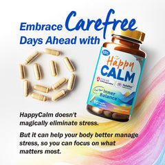 LABO Nutrition HappyCALM batch seal signals purity and consistency