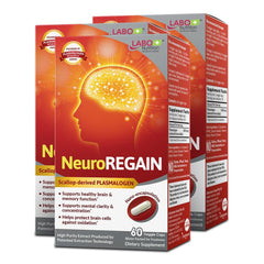 LABO Nutrition NeuroREGAIN bottle front for daily brain health support