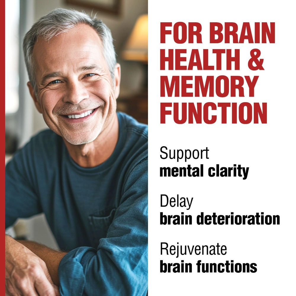 LABO Nutrition NeuroREGAIN packaging made in Japan emphasizing pure formulation