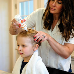 Family using LADIBUGS kit at home