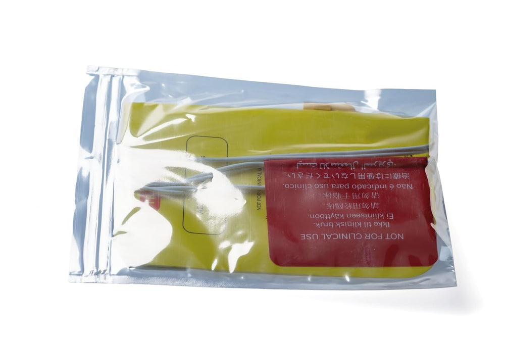 Laerdal AED Trainer Pads with liner included keeps pads organized between sessions.