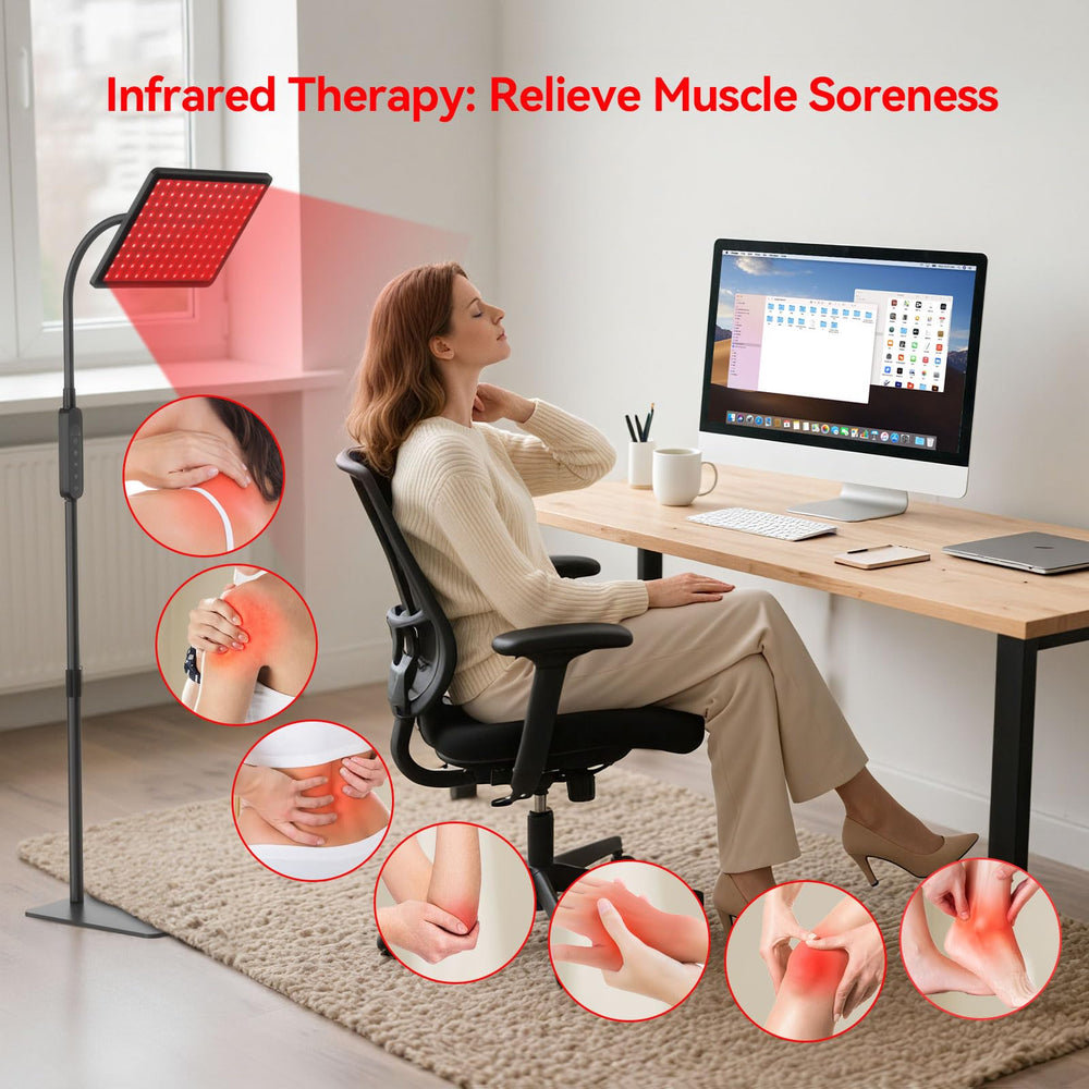 LAFCARE large panel delivers even red and near infrared light across treatment areas.
