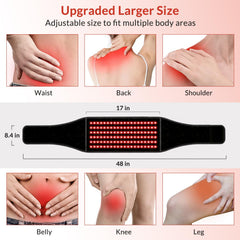 LAFCARE red light belt supports daily wellness anywhere.