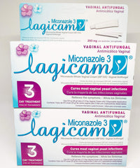 LAGICAM V pack of 2 antifungal cream tubes for convenient home use.