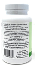 Close-up of EMUtrients omega-softgels for convenient daily supplement use.