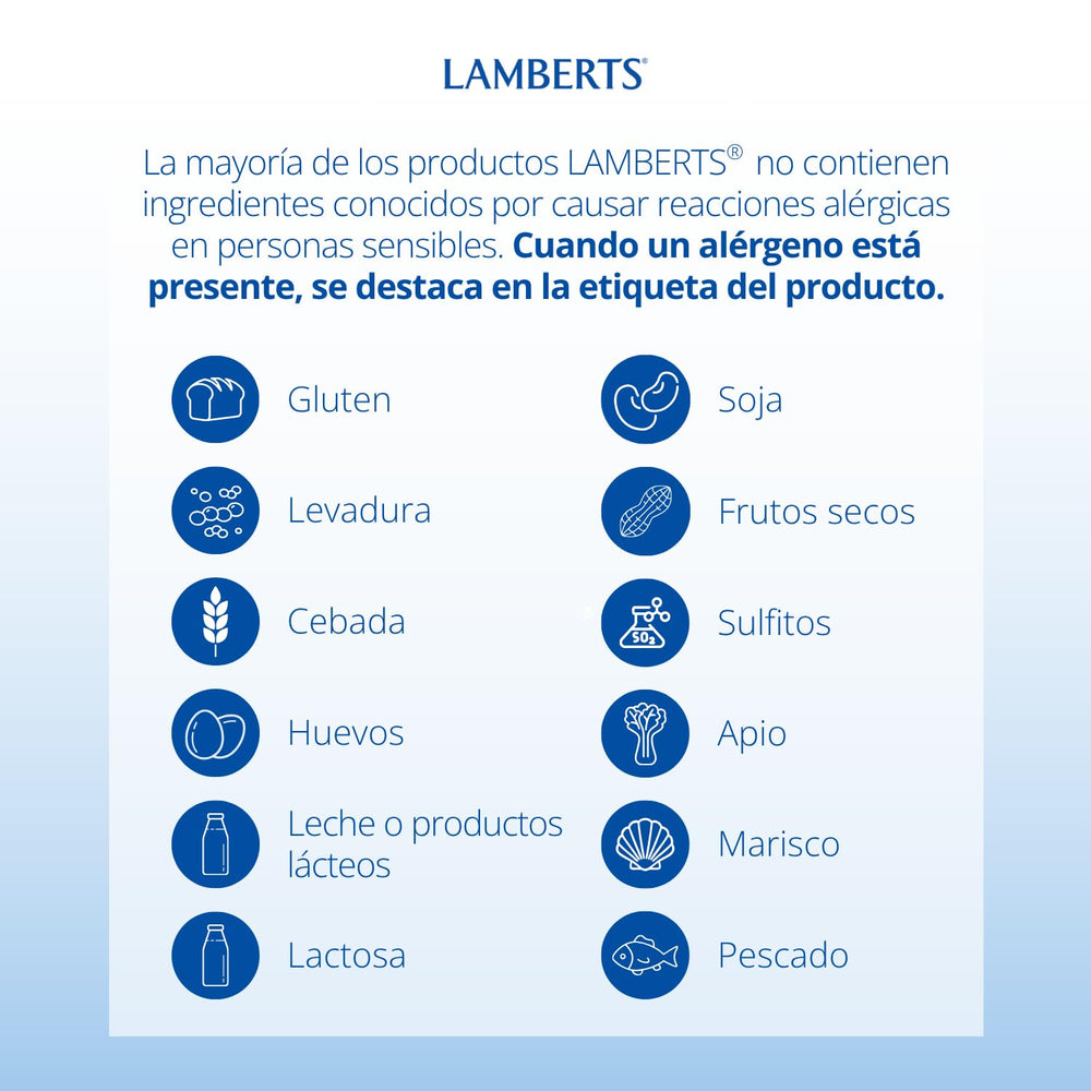 Lamberts FEMA45+ inner leaflet reveals menopause nutrition guidance