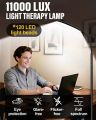 LanAqua lamp touch panel demonstrating easy control for quick sessions