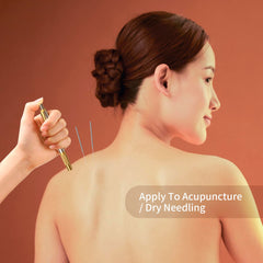LANBO painless acupuncture needle inserter rust-resistant stainless steel and copper construction