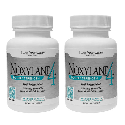 Lane Innovative Noxylane 4 bottle shot highlighting immune support potential.