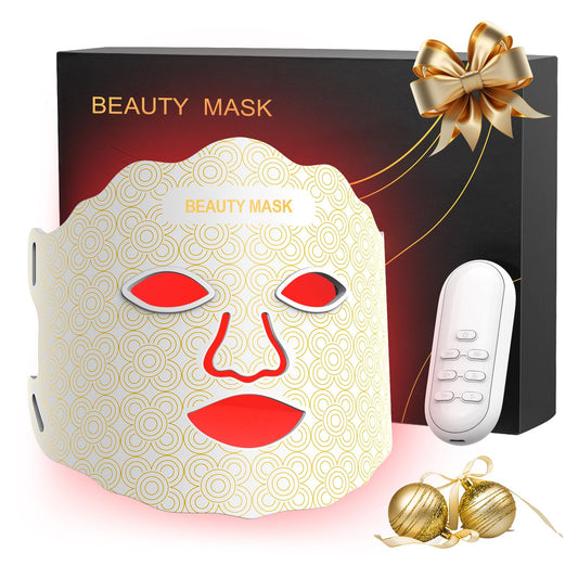 Lanieney mask with seven color LED modes for customizable at home facial care