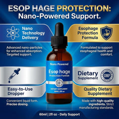 LANZF Nano-Powered Esophageal Drops packaging for easy daily use.