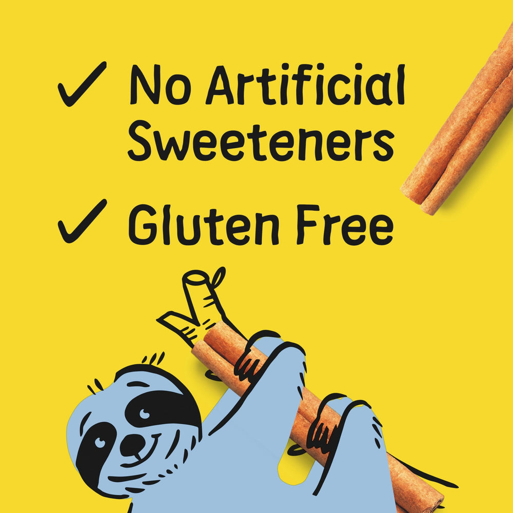 Larabar Kids Bakes Cinnamon Swirl gluten-free label confirms dietary option.