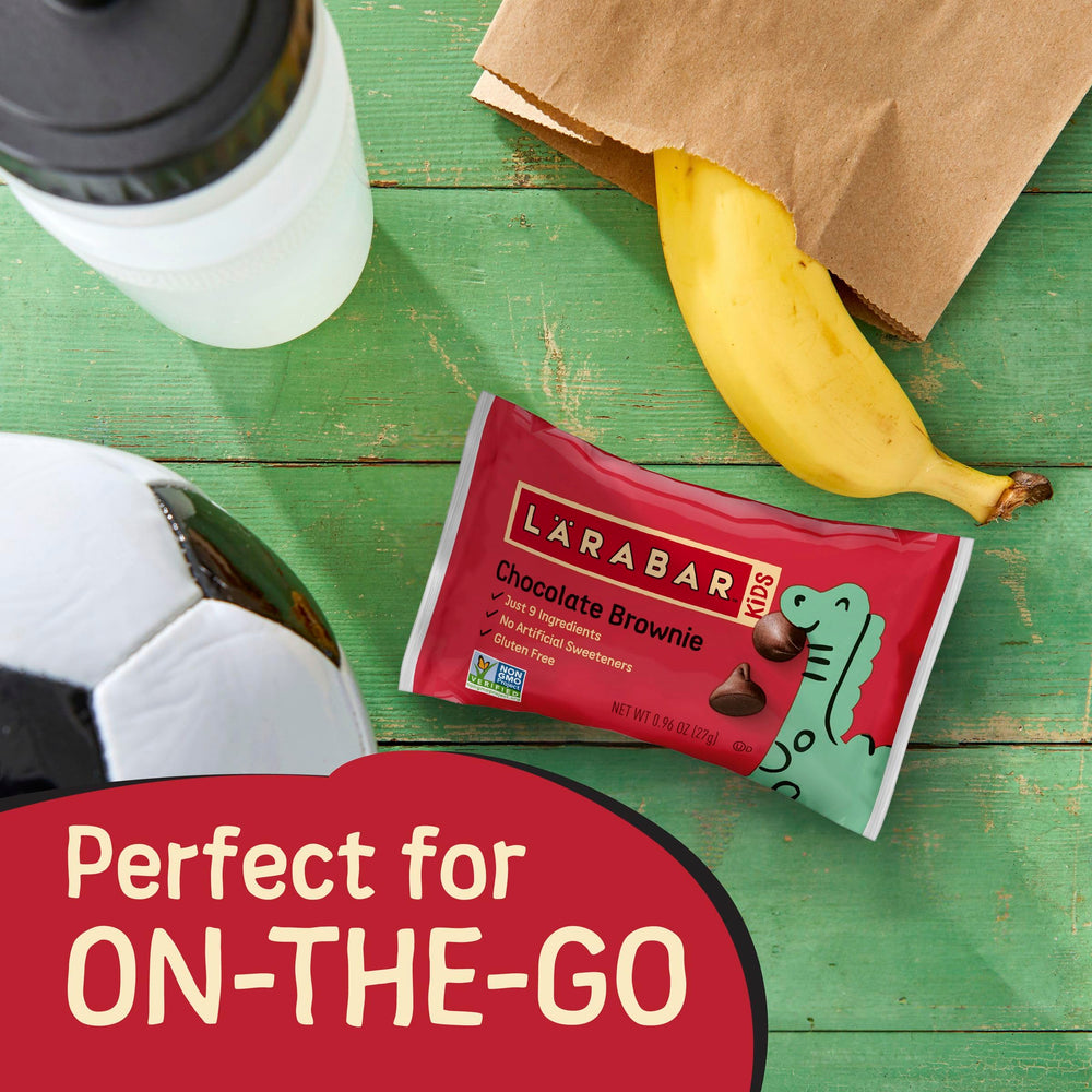 Larabar Kids Bakes pack of eight boxes shows convenient multi-pack.