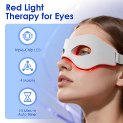 LaseLocks eye mask offers uniform eye-area coverage for consistent results.
