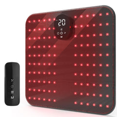 LaseLocks foot mat cordless setup for convenient at-home relaxation.
