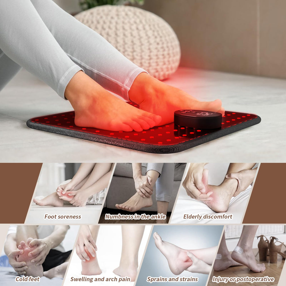 LaseLocks LEDs emit 660nm and 850nm wavelengths for deeper relaxation.