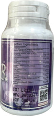 LDB Ladyboy capsules closeup, herbal formula and capsule texture.