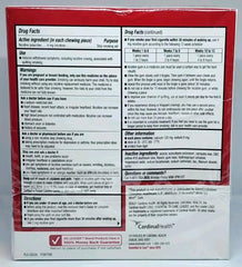 LEADER nicotine gum 4 mg mint piece close-up for craving relief
