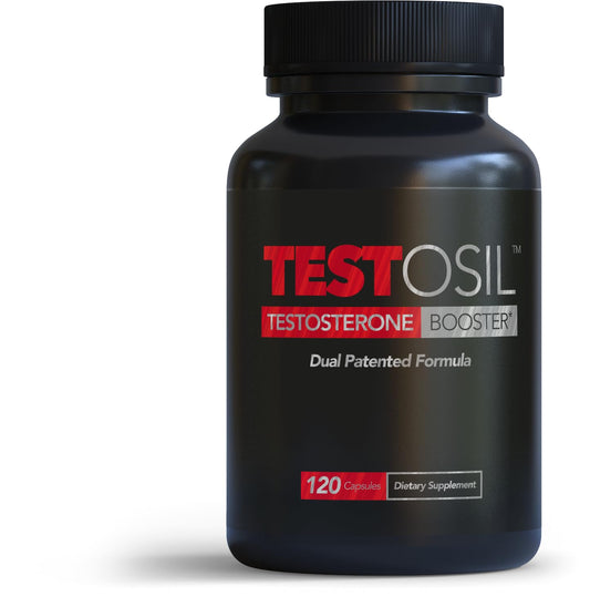 Leading Edge Health Testosil bottle front view for energy support