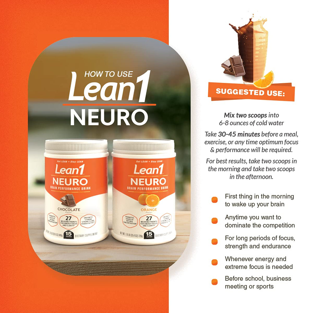 LEAN1 Neuro with a glass during a workout to illustrate energy and focus benefits