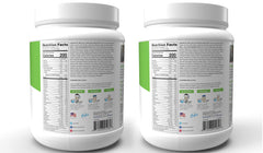 LEAN1 vanilla shaker pouring shake demonstrates easy post-workout nutrition.