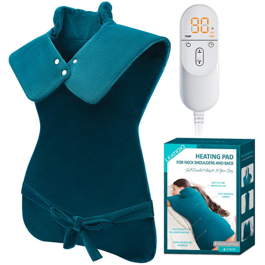 LEATIGIO heating pad full body wrap provides enveloping warmth for full-body comfort