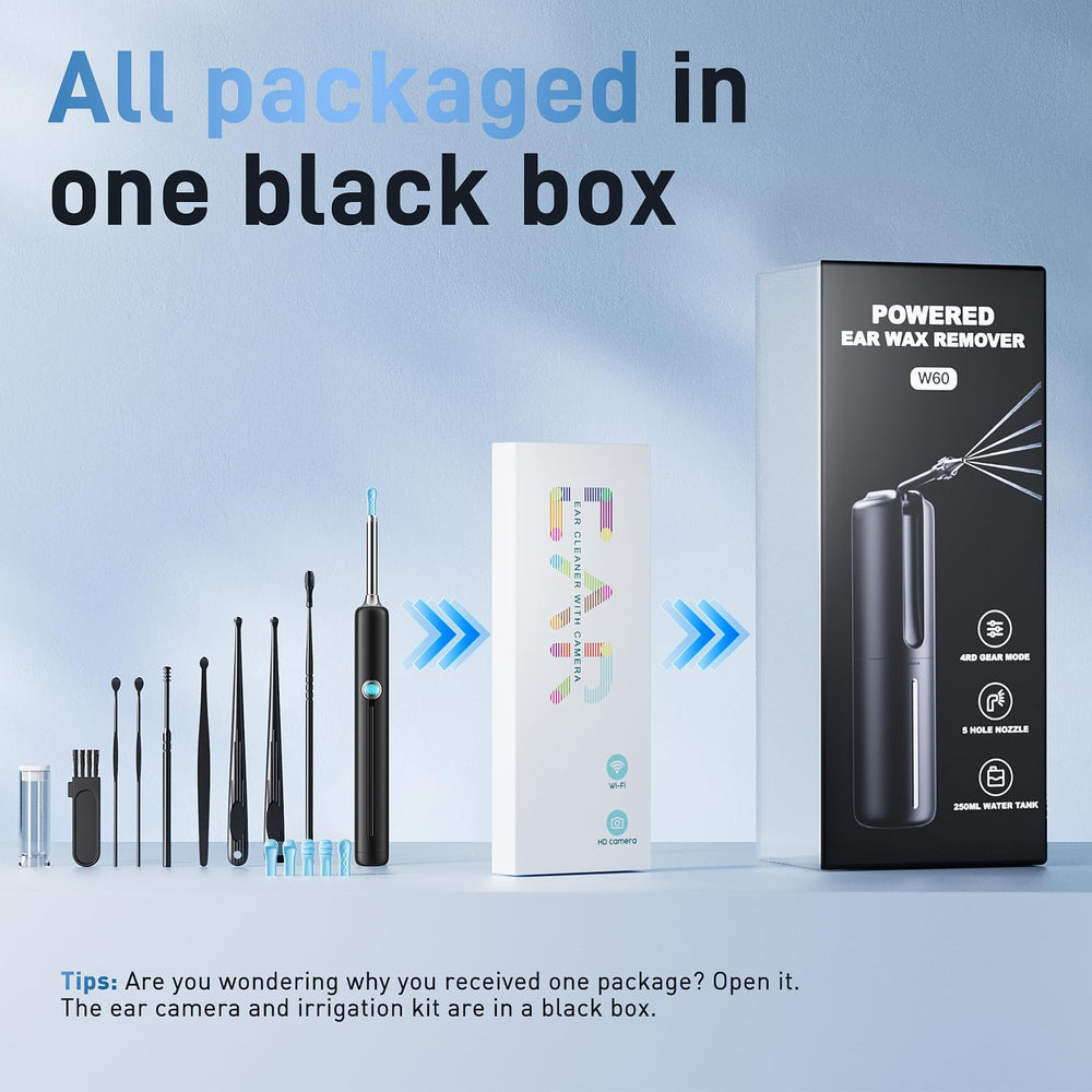 Lebbtl electric ear irrigation system for at home ear cleaning