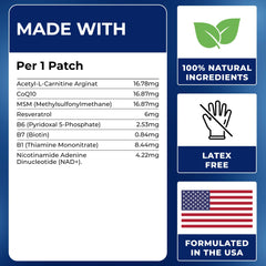 Step-by-step Ledisa NAD patch application for 8-hour wear