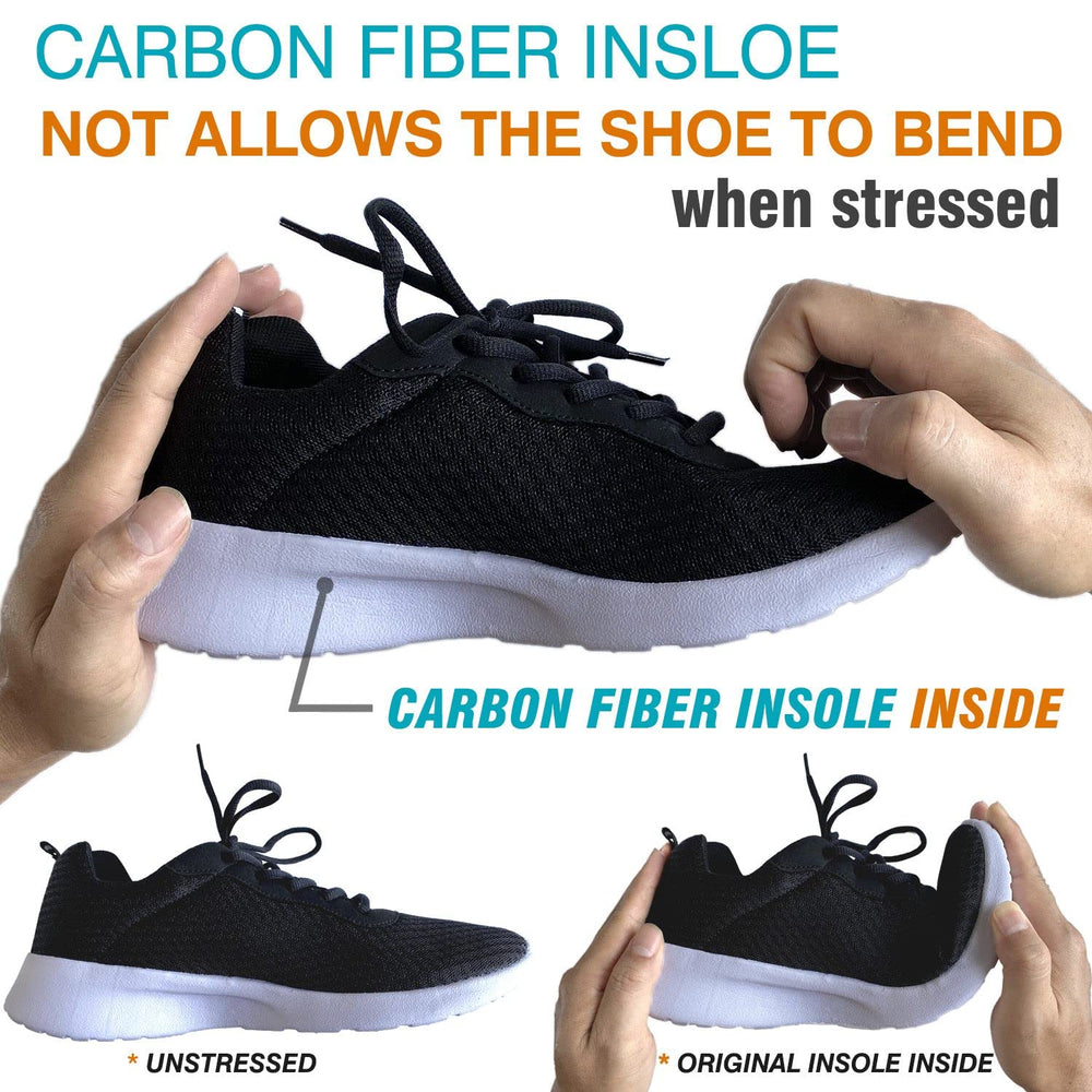 Leeuoe insert fits both right and left feet for versatile use