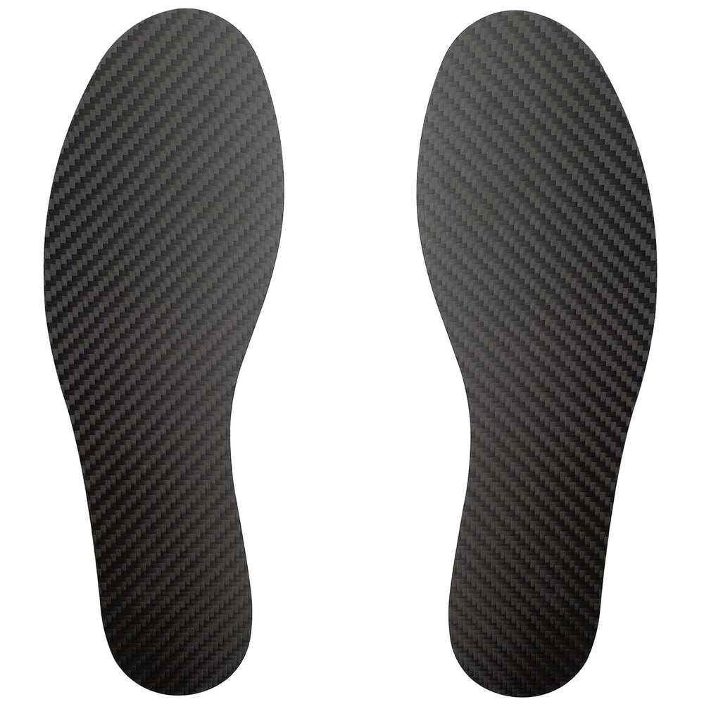 Leeuoe very rigid carbon fiber insole outer view for enhanced stability.