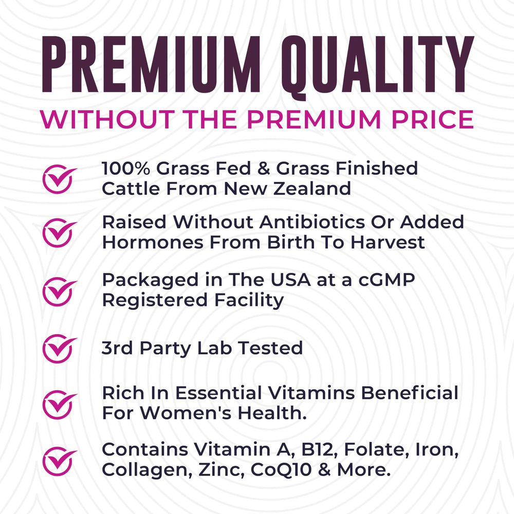 Left Coast Performance ingredient list shows vitamins and minerals from beef organs.