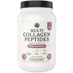 Left Coast Performance multi collagen powder jar with premium blend for hair, skin, nails