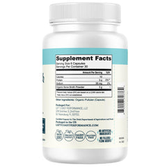 Left Coast Performance packaging and label focus on clean, simple ingredients.