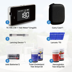 LeftyChoice LCLBM-01 lancet and sample area designed for minimal-pain testing.