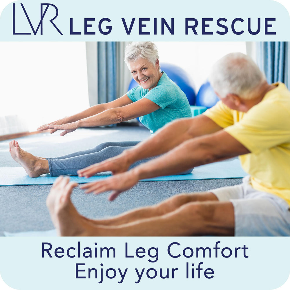 LEG VEIN RESCUE vein-wall support for healthier-looking legs