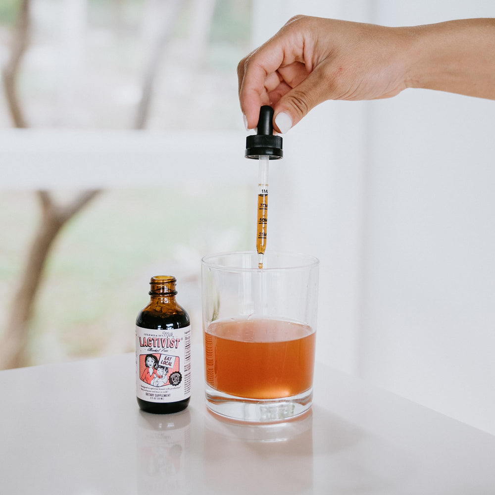 Legendairy Milk Lactivist Drops formula includes torbangun and essential minerals.