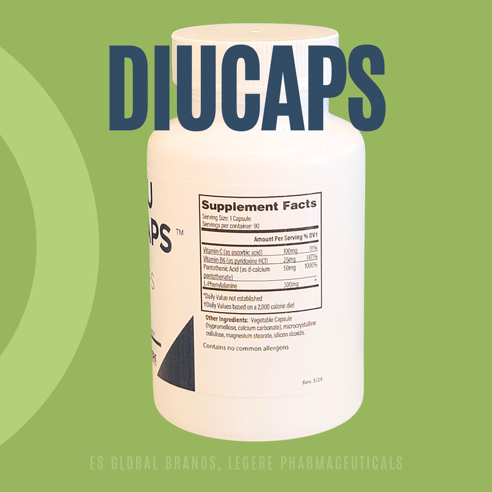 Legere Diucaps packaging showing 90 capsules for convenience.