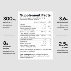 LEGION Pulse scoop on table highlights natural flavor and transparent dosing