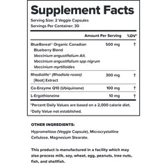 LEGION Vitality Rhodiola Rosea capsule for stress management and resilience.