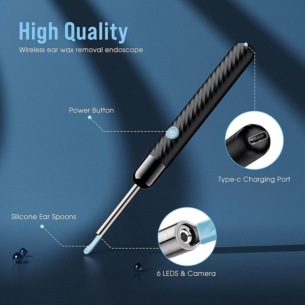 LEIPUT rechargeable ear cleaner battery offers up to 90 minutes.