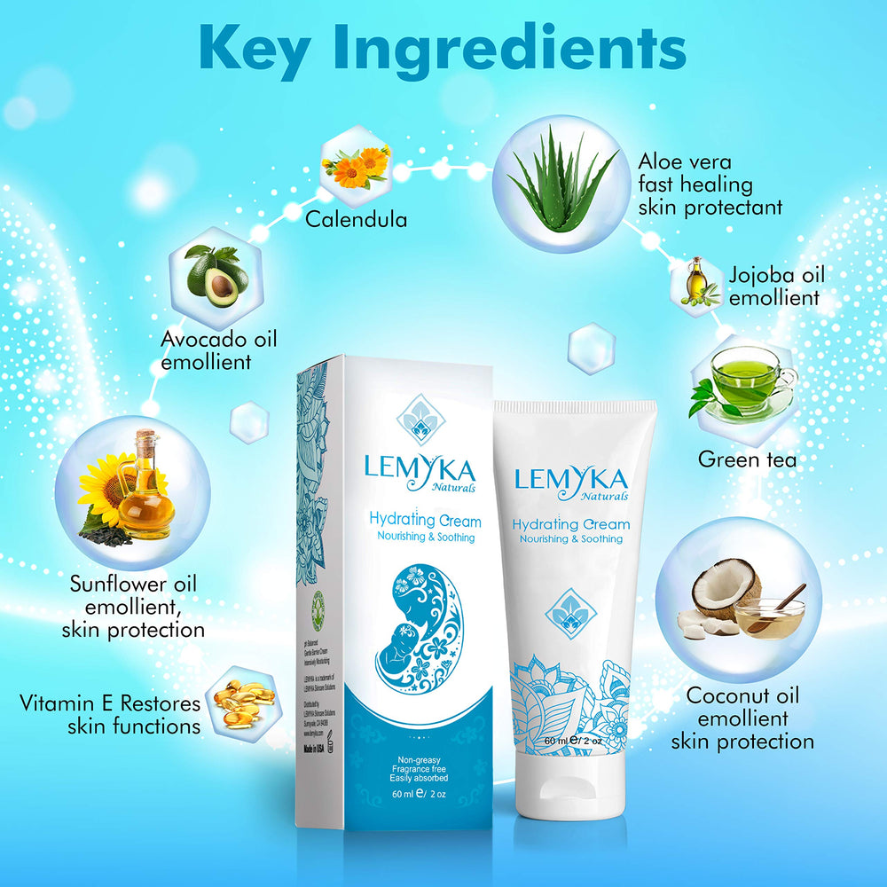 LEMYKA packaging shot highlighting natural ingredients