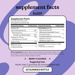 Lemme Sleep L-Theanine calm gummies for relaxed evenings.