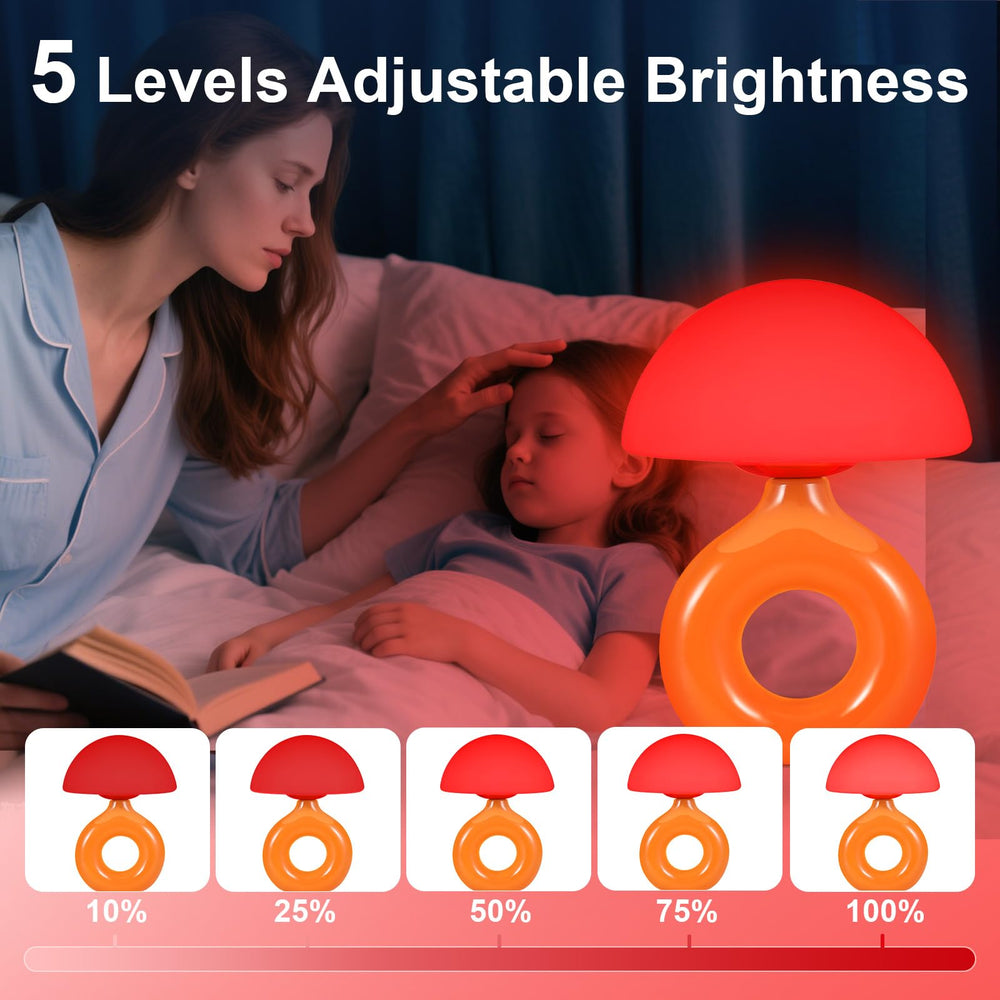 LemSen lamp shows four color modes and red mode for flexible lighting.