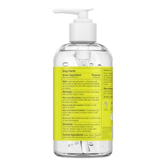 Lemyn Organics label close-up showing organic formula and citrus scent.