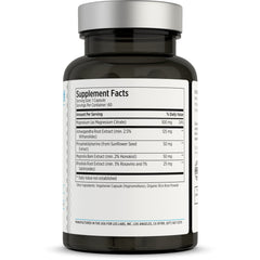 LES Labs Cortisol Health capsules closeup highlighting capsule texture and calm focus potential