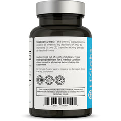 LES Labs Cortisol Health ingredient panel featuring phosphatidylserine and adaptogens